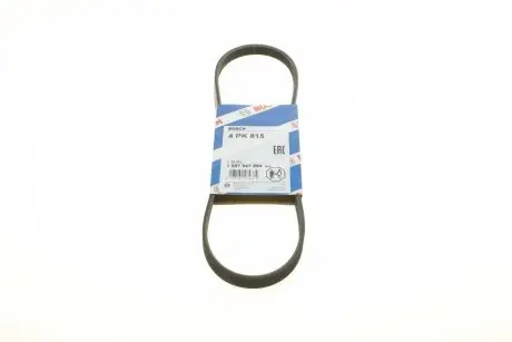 Ремень генератора поликлиновый Nissan Primera 93-01/Peugeot 205/309 85-98/Hyundai Accent 1.1-1.6 95-10 (4PK815) BOSCH 1 987 947 894