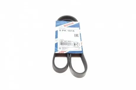 Ремінь генератора Daewoo Lanos 1.4/1.6i (5PK1015) BOSCH 1 987 947 922