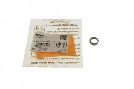 Уплотнительная прокладка форсунки Opel Astra/Vectra 96- (кольцо) BOSCH 2 430 223 003
