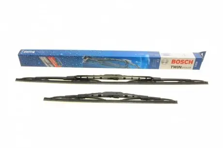 Щетка стеклоочистит. 650/400 TWIN со спойлером 653S BOSCH 3 397 118 325