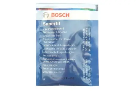 Змазка жаростійка для гальмівної системи Superfit (5 мл) BOSCH 5000000151