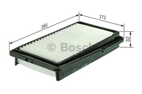 Фільтр повітряний BOSCH F026400001