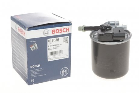 Фильтр топливный MB 180-300 CDI BlueTEC 08- BOSCH F 026 402 839 (фото 1)