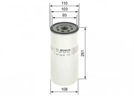 Фильтр масла BOSCH F026407043