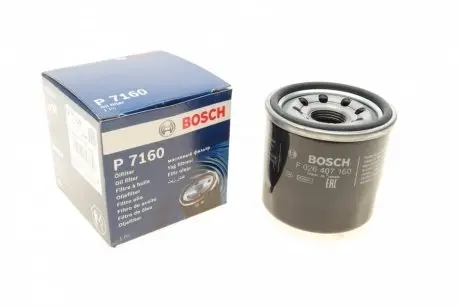 Фільтр масляний Mazda 3 1.5/2.0i /6 2.0/2.5i 13- BOSCH F 026 407 160