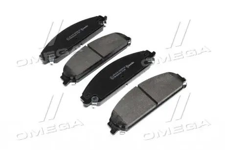 Колодки тормозные дисковые BREMBO P11017