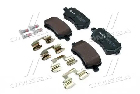 Колодки тормозные дисковые BREMBO P24078
