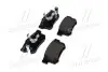 Колодки тормозные дисковые (комплект 4 шт) BREMBO P28051 (фото 4)