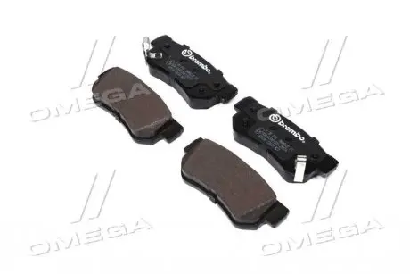 Колодки тормозные дисковые (комплект 4 шт) BREMBO P30014
