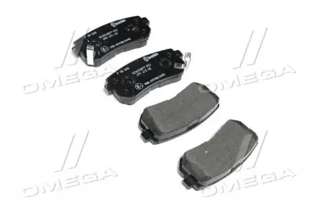 Колодки тормозные дисковые BREMBO P30025
