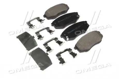 Колодки тормозные дисковые BREMBO P30055