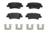 Комплект гальмівних колодок з 4 шт. дисків BREMBO P30094 (фото 1)