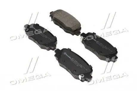 Колодки тормозные (задние) Jeep Cherokee 13- BREMBO P37020