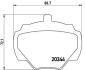 Комплект гальмівних колодок BREMBO P44001 (фото 1)