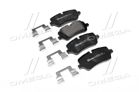Колодки тормозные дисковые BREMBO P44021