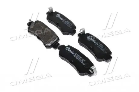 Колодка тормозов. диск. MAZDA CX-5 2.0 2011-, 2.2D 2012- задн. (выр-во) BREMBO P 49 047