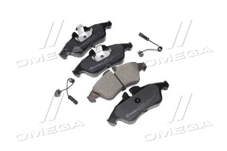 Колодка тормозов. диск. MB SPRINTER 2-t, VW LT 28-35 передн. (выр-во) BREMBO P 50 080