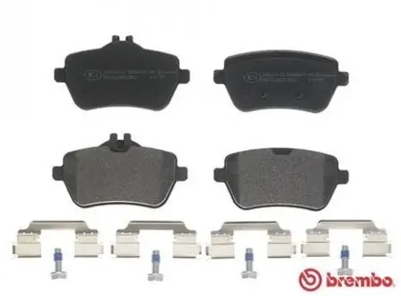 Комплект тормозных колодок из 4 шт. дисков BREMBO P50117