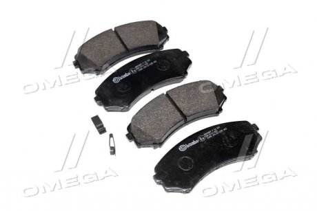 Колодка гальм. диск. MAZDA MPV, MITSUBISHI PAJERO, передн. (вир-во) BREMBO P 54 029