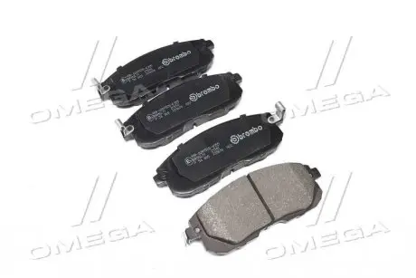 Колодки тормозные дисковые (комплект 4 шт) BREMBO P56065