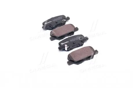 Колодки тормозные дисковые (комплект 4 шт) BREMBO P61111