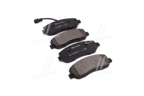 Колодки тормозные дисковые (комплект 4 шт) BREMBO P68062