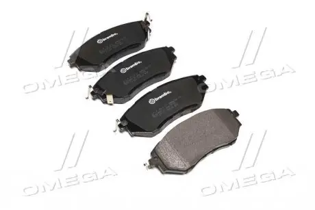 Колодки тормозные дисковые BREMBO P78017