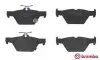 Колодки гальмівні дискові (комплект 4 шт) BREMBO P78026 (фото 1)