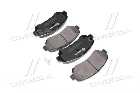 Колодки тормозные дисковые (комплект 4 шт) BREMBO P79028