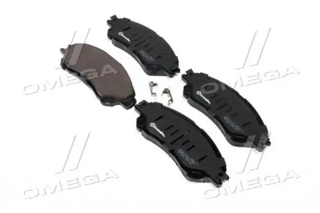 Колодки тормозные дисковые (комплект 4 шт) BREMBO P79032