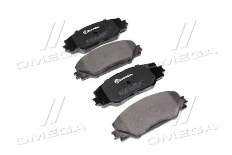Колодки тормозные дисковые BREMBO P83071