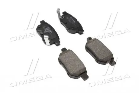Колодка тормозов. диск. TOYOTA AURIS задн. (выр-во) BREMBO P 83 133