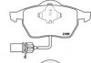 Комплект тормозных колодок из 4 шт. дисков BREMBO P85037 (фото 1)