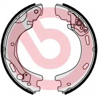 Колодки тормозные барабанные (комплект 4 шт) BREMBO S 44 509