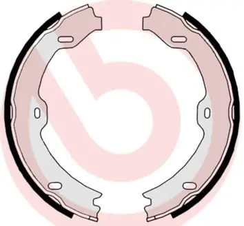 Тормозные колодки барабаны BREMBO S50519