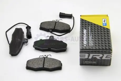 Гальмівні колодки пер. Ford Sierra 82-93 (Lucas) BREMSI BP2209