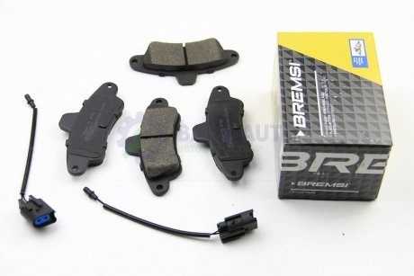 Тормозные колодки зад. Ford Mondeo 93-00 (Bendix) (115,8x53,7x15) BREMSI BP2562 (фото 1)