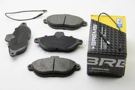 Тормозные колодки пер. Jumpy/Scudo/Expert 96- (Bendix) BREMSI BP2678