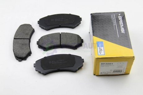 Тормозные колодки пер. Mitsubishi Grandis 04-11/Pajero 90- (sumitomo) BREMSI BP3001