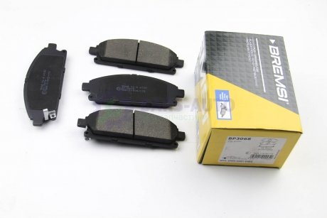 Тормозные колодки пер. Nissan X-Trail 01-13/Pathfinder 97-04 (sumitomo) (159x56x16,4) BREMSI BP3068