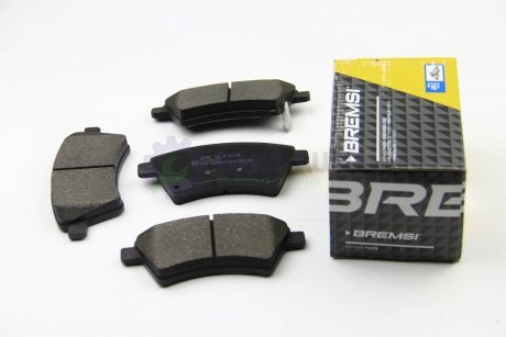 Тормозные колодки пер. Suzuki SX4 BREMSI BP3242 (фото 1)