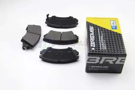 Тормозные колодки пер. Opel Astra J 09-/Insignia 08- (Mando) BREMSI BP3377