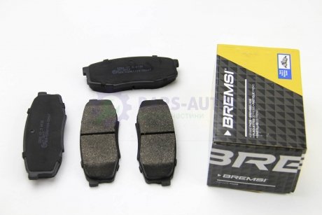 Гальмівні колодки зад. Toyota Land Cruiser 08- (advics) BREMSI BP3382