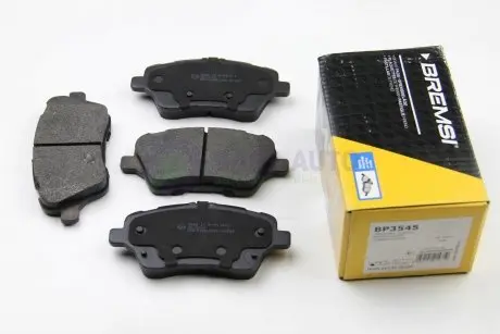 Тормозные колодки пер. Ford Courier 14-/Fiesta VI BREMSI BP3545