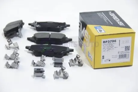 Гальмівні колодки зад. Toyota Camry 17-/Rav4 18-/Lexus RX 15- BREMSI BP3796