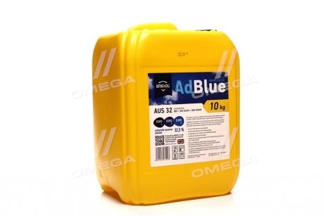 Рідина AdBlue для систем SCR 10kg BREXOL 501579 AUS 32c10 (фото 1)