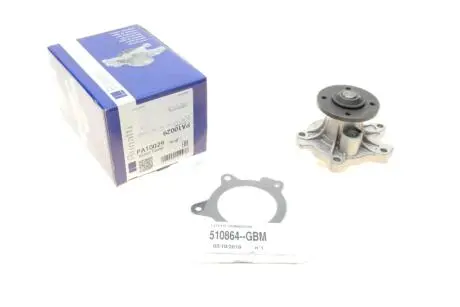 Помпа води Mini Mini 1.4d 03-06/Toyota Corolla 1.4D-4D 04-08/13-18/Auris 1.4D-4D 13-18 (R/B) (6 лоп) BUGATTI PA10029