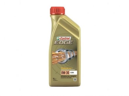 Масло моторн. EDGE 0W-30 A3/B4 (Канистра 1л) CASTROL 15334A (фото 1)