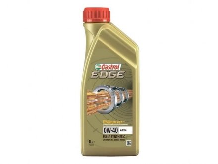 Масло моторн. EDGE 0W-40 А3/В4 (Канистра 1л) CASTROL 15336D