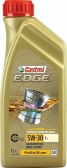 Олива моторна EDGE 5W-30 LL (Каністра 1л) CASTROL 15665F (фото 1)